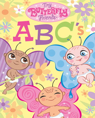 Children will enjoy learning their ABC’s with the “Tiny Butterfly Friends!” These irresistable babies live and play in a wonderful world of flowers, nature, and tea parties. Parents and children will love the whimsical art. Butterfly babies and ABC’s are a winning combination!