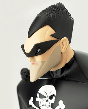 One of my favorite Golden Age comic characters of all time..."The Black Terror."
This is a prototype for a maquette I'd like to produce someday.