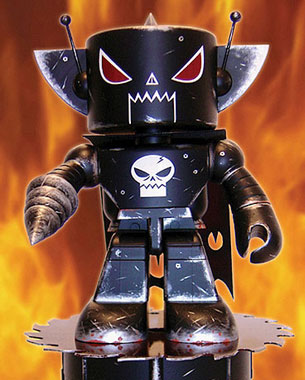 Custom Mecha-Badboy I did for the MTV Underground Show at Toy Tokyo in NYC - Feb. 2006