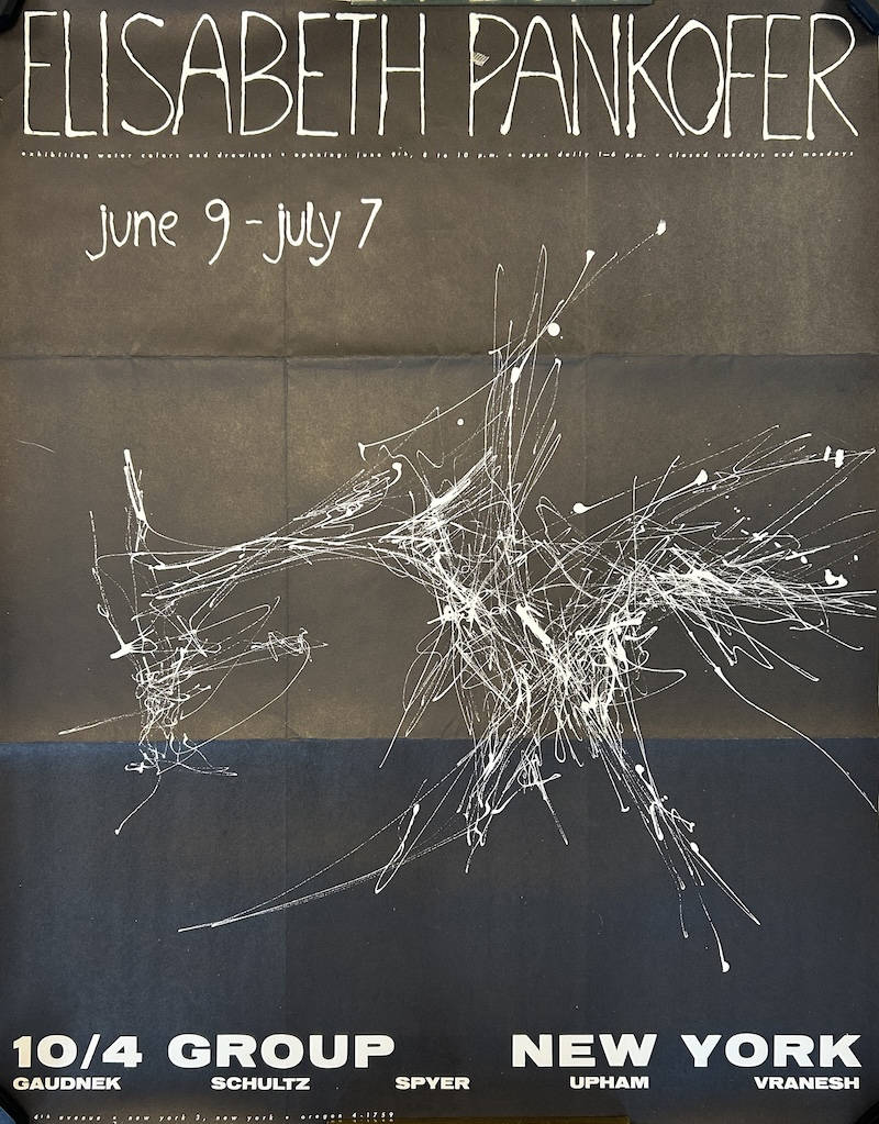Elisabeth Pankofer 1965 Exhibition Poster