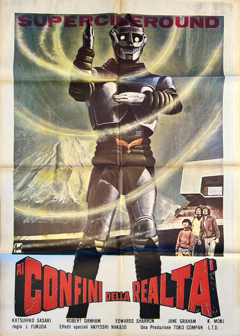 Godzilla vs. Megalon 1976 Italian 2 Fogli