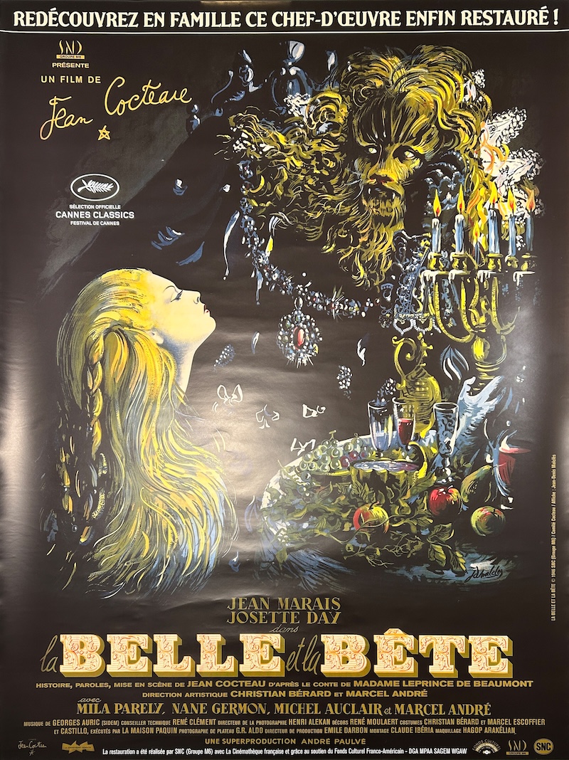 La Belle et la Bête (Beauty and the Beast) 2013 Re-release French Grande