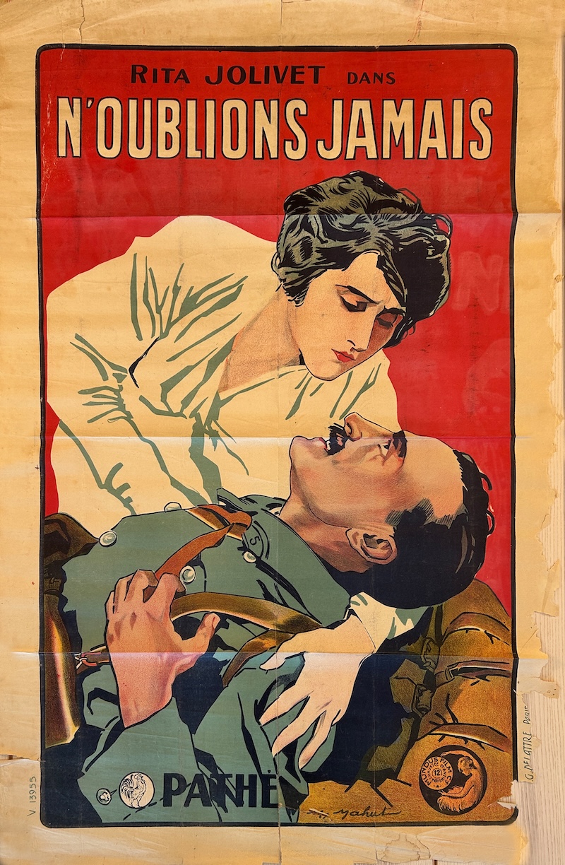 Lest We Forget 1919 French One-Sheet