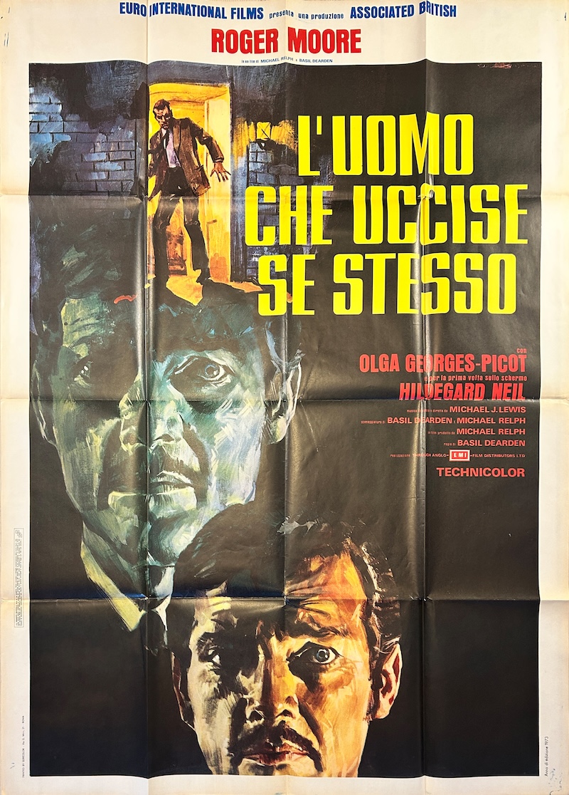 The Man Who Haunted Himself 1970 Italian 2 Foglio