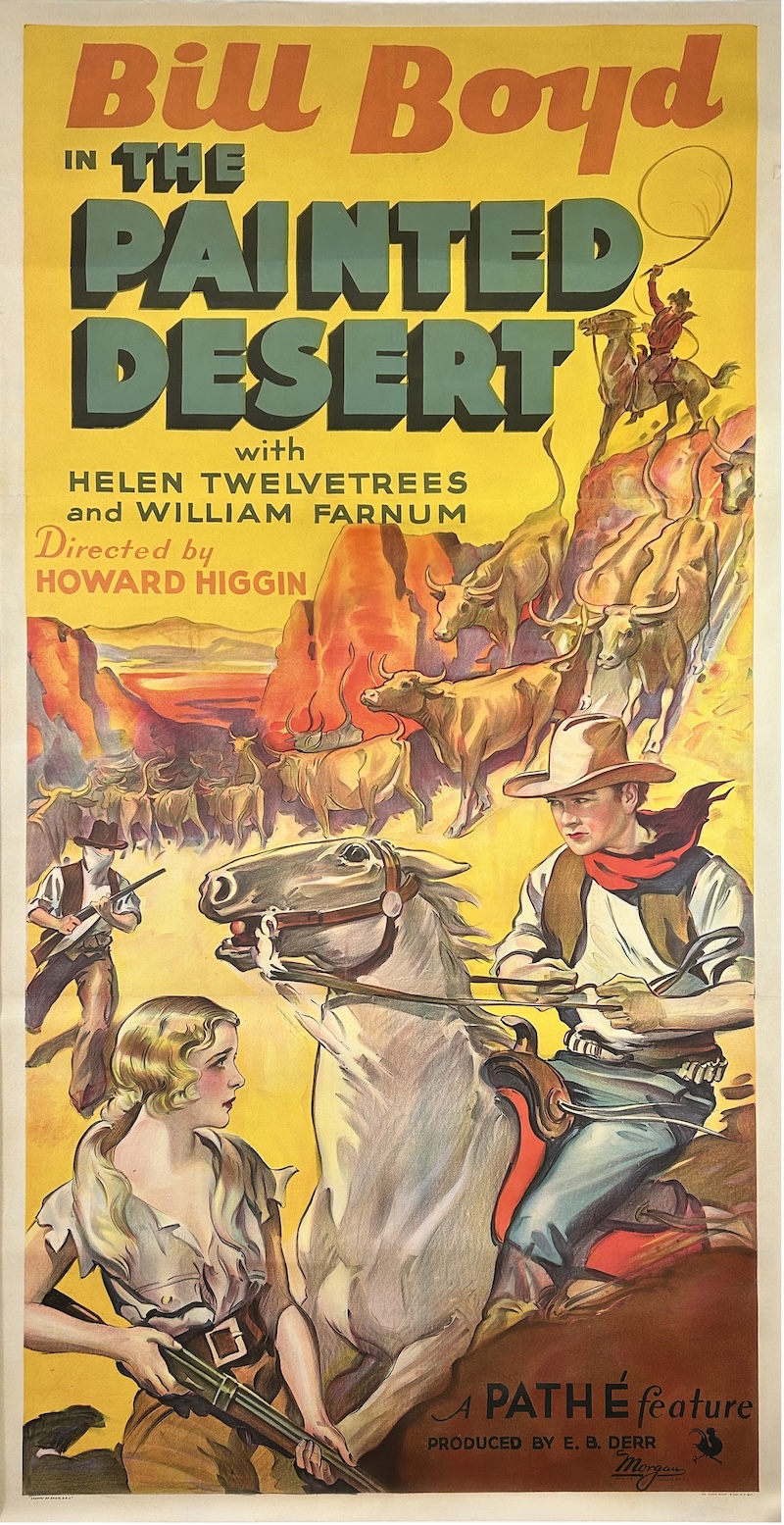 The Painted Desert 1931 Three-Sheet