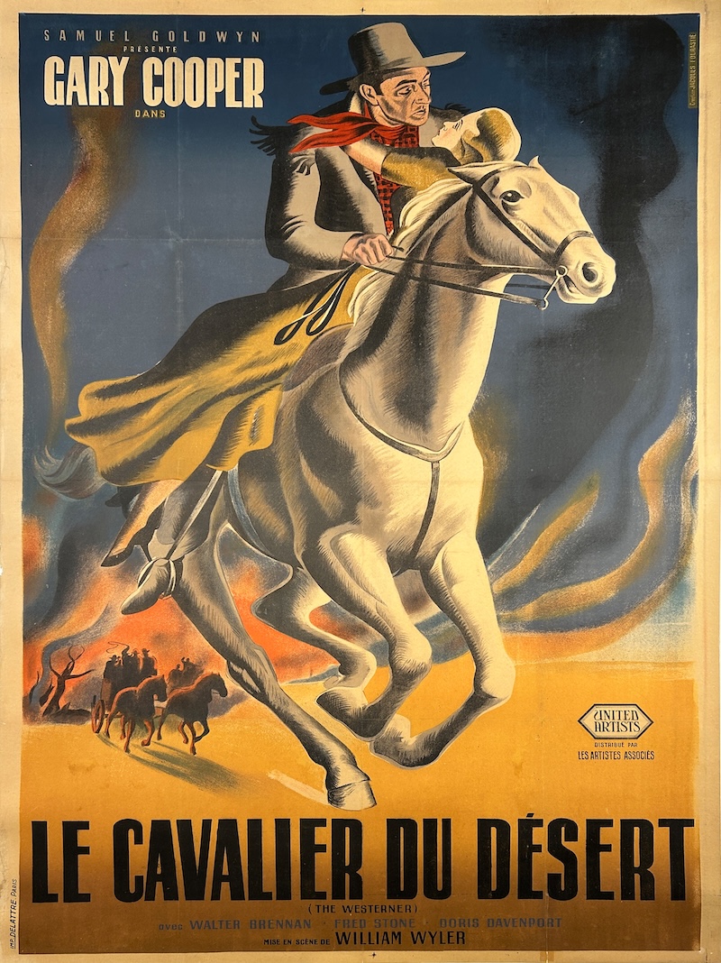 The Westerner 1940 French Grande