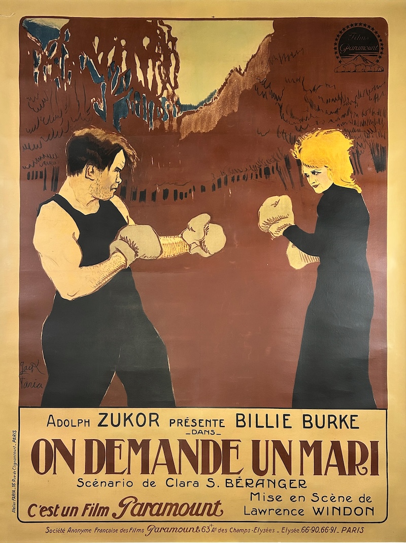 Wanted: A Husband 1919 French Grande