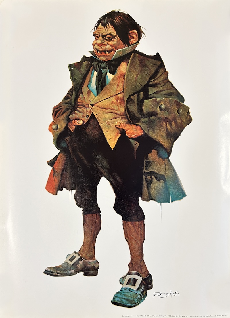 Cousin Eerie 1973 Warren Magazine Poster